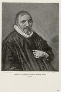 Porträtt av Theodorus Wikenburg av Frans Hals