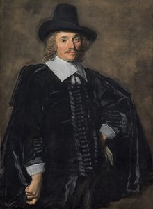Porträtt av en gentleman, 16501652. av Frans Hals