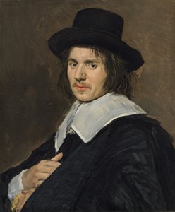 Porträtt av en man av Frans Hals