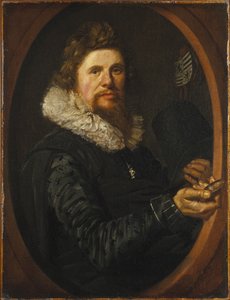 Porträtt av en man, ca 1614-15 av Frans Hals