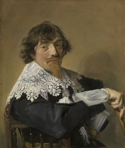 Porträtt av en man, ca 1635 av Frans Hals