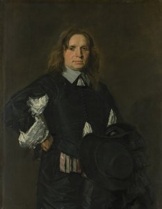 Porträtt av en man, tidigt 1650-tal. av Frans Hals