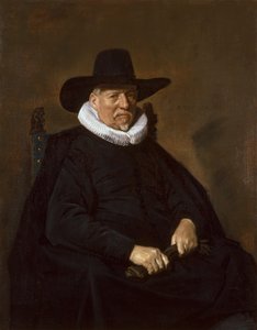 Porträtt av en äldre man, traditionellt kallad Heer Bodolphe av Frans Hals