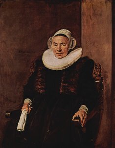 Porträtt av en okänd kvinna[1].
Alternativ titel(s):  

Mevrouw Bodolphe[2]. av Frans Hals