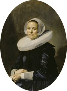 Porträtt av en okänd kvinna [1] av Frans Hals