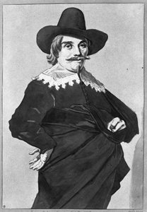 Stående man av Frans Hals