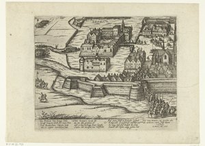 Erövring av Breda, 1590 av Frans Hogenberg