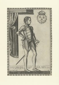 Porträtt av kung Karl IX av Frankrike 1550-1574, 1560-talet av Frans Huys