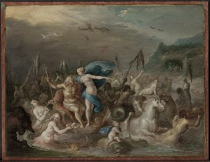 Neptunus och Amphitrites triumf av Frans II Francken