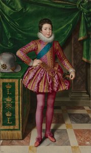 Porträtt av kung Ludvig XIII av Frankrike, 1611 av Frans II Pourbus