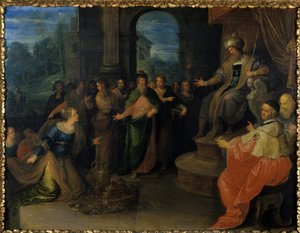 Drottningen av Saba före Salomo, före 1640