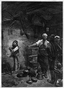Porträtt av Gioachino (Gioacchino) Rossini (1792-1868), italiensk kompositör i Boilermaker
