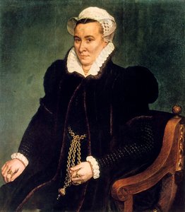 Porträtt av en kvinna, c1565-1581