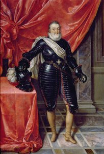 Henrik IV, Frankrikes kung, i rustning, ca 1610
