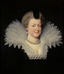 Porträtt av Marie de Medici 1575-1642, 1613. av Frans Pourbus the Younger
