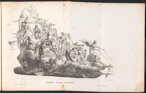 Fjärde flottören i processionen för Saint Rombout, 1825 Fjärde Prael-waegen (titel på objekt)