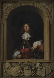 Porträtt av greve Ulrik Frederik Gyldenløve av Frans van I Mieris
