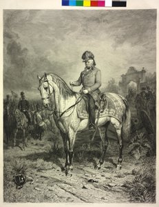 Joseph greve Radetzky av Radetz (etsning)
