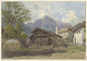 Ansikte på Lienz av Franz Alt