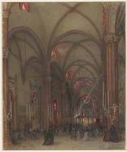 Interiör av Duomo i Verona av Franz Alt