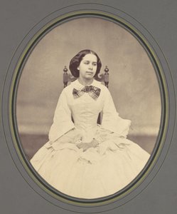 Betty Held, vereh. Solön-Engelsberg, 1850-60-tal. av Franz Antoine