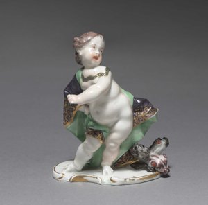 Pluto, tillverkare Nymphenburg Porslinsfabrik, c.1760 av Franz Anton Bustelli