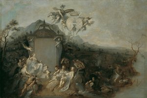 Allegori över Galicien och Lodomerien av Franz Anton Maulbertsch