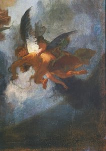 Änglar, detalj ur Allegory of the Jesuits