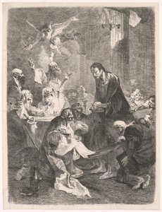 Kristus och apostlarnas heliga nattvard av Franz Anton Maulbertsch