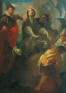 Tillfångatagandet av Johannes av Nepomuk av Franz Anton Maulbertsch