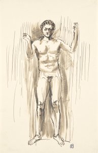 Utkast högtalare av Franz Barwig d. Ä.