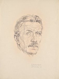 självporträtt av Franz Barwig d. Ä.