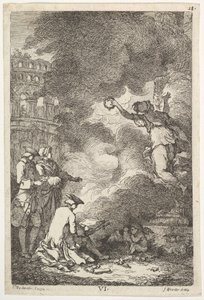 Ett besök i Rom 1764, 1764. av Franz Edmund Weirotter