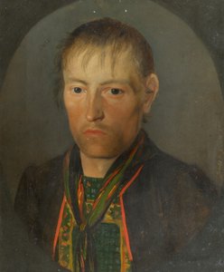 Porträtt av en bonde av Franz Gasser