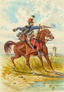 soldat till häst