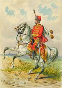 soldat till häst