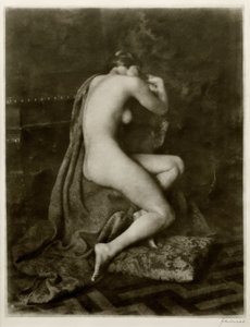 Kvinna naken, ca.1925