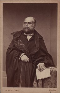 Porträtt av pianisten och kompositören Adolph von Henselt 1814-1889, ca 1860. av Franz Hanfstaengl