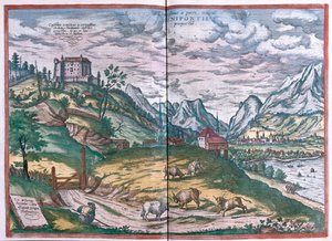 Innsbruck, Österrike (gravyr