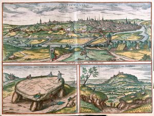Montpellier, Tours och Poitiers, Frankrike av Franz Hogenberg
