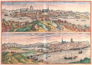 Stockholm, Sverige (gravyr av Franz Hogenberg