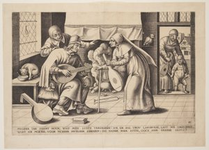 Master John Blockhead (luthantverkaren) av Franz Huys