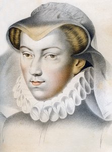 Louise de Lorraine-Vaudémont 1553-1601, 1500-talet 1849. av Franz Kellerhoven