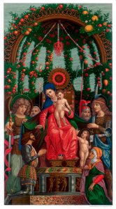 Madonna av Segern, 1496 1870 av Franz Kellerhoven