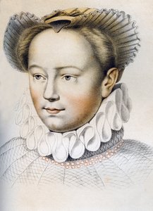 Marguerite de Valois 1553-1615, drottninggemål till Henrik IV av Frankrike, 1500-talet 1849.