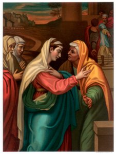 Visitationen, 1518-1519 1870 av Franz Kellerhoven