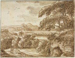 Landskap, ca 1780.