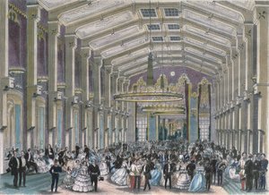 Sophien-Bad-Saal, en hovbal i Hofburg-palatset, Wien av Franz Kollarz
