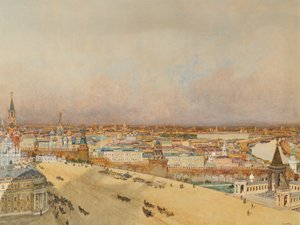 Utsikt över Moskva, 1898