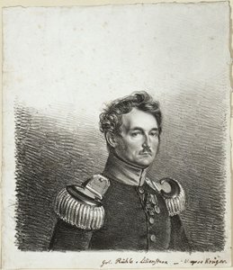 Greve Rühle von Lilienstern av Franz Krüger